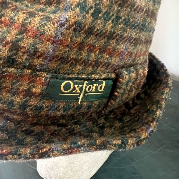 Oxford Blue Men’s Tweed Fedora made in England. 23.5” - Picture 2 of 7